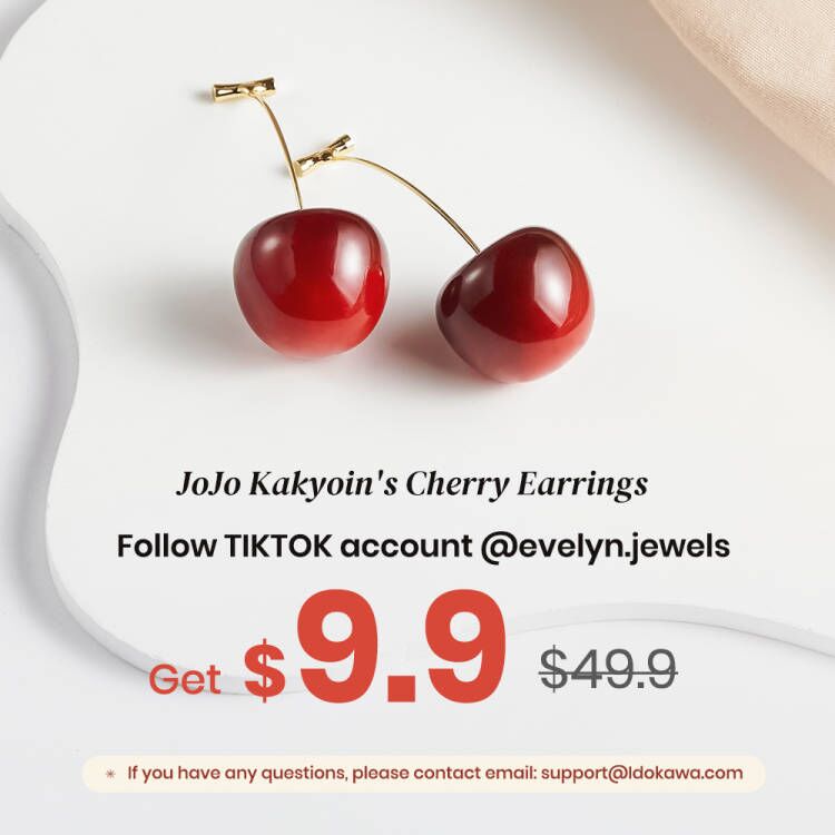 JoJo Kakyoin's Cherry Earrings