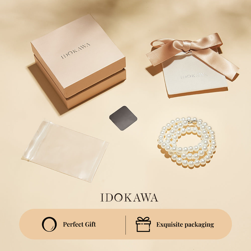 Simulated Pearl Necklace