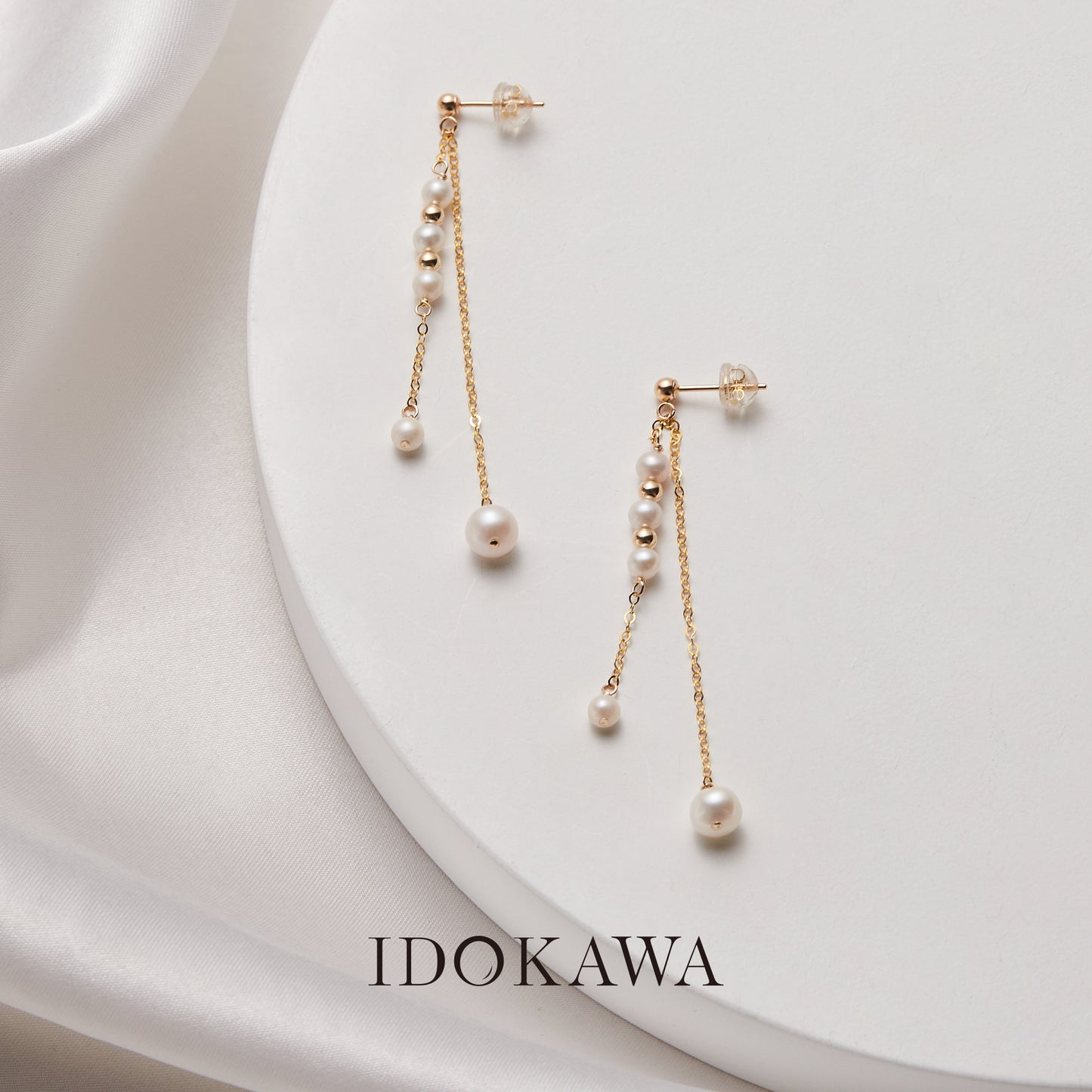 Simulated Pearl Drop Dangle Earrings