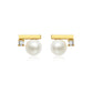 Simulated Pearl Stud Earrings