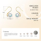 Simulated Pearl Drop Dangle Earrings