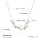 Simple Tiny Dainty Simulated Pearl Necklace