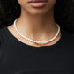 Round Simulated Pearl Necklace