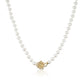 Round Simulated Pearl String Layered Necklace