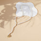 Round Simulated Pearl String Layered Necklace