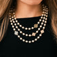 Idokawa Faux Pearl Necklace for Women Chunky Pearl Necklaces for Women White Pearl Beaded Necklace Pearl Statement Necklace Adjustable Big Pearl Necklace Wedding Party Jewelry