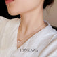 Classic Balance Simulated Pearl Pendant Necklace