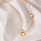 18K Gold Plated Butterfly Pendant Necklace