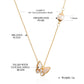 18K Gold Plated Butterfly Pendant Necklace